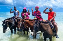 ATV, Bamboo Rafting , Horseback Ride & Blue Hole Falls Ocho Rios