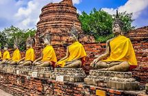 From Bangkok: Ayutthaya UNESCO Heritage Park and Temples Tour