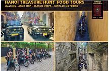 Hanoi Food Food Tour via Jeep, Motorbike or Vespa