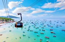 Cable Car and Landscape South in Phu Quoc Island 