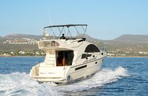 Luxury Rodman 38 Flybridge Private Yacht Charter to Blue Lagoon