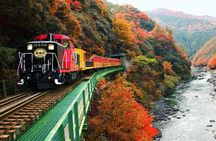 Kyoto Bus Tour:Sagano Railway & Hozugawa River Boat Ride 【SW】
