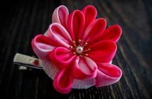 Traditional Japanese Fabric Flower-Making Tsumami Zaiku Class 