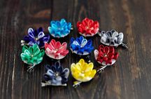 Traditional Japanese Fabric Flower-Making Tsumami Zaiku Class 