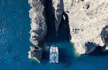 Santorini Private Morning and Sunset Half-Day Yacht Tour