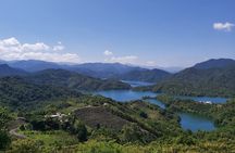 Thousand Island Lake and Pinglin Tea Plantation from Taipei