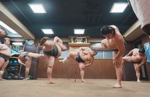 Unique Afternoon Live Sumo training tour in Tokyo 