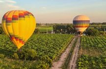 Golden Skies of Mendoza: Balloon Flight at Sunset