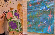 Marbling Art Experience: Choose from 7 different Project Options