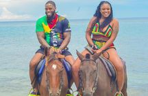 Private Ocean Horseback Ride & Dunn’s River falls Half Day Tour