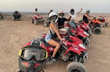 Experience the Magic of Agafay Desert: Quad Biking,Camel & Dinner