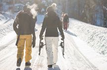 Snowshoeing tour with Wild Lunch