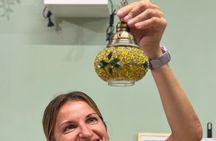 Turkish Mosaic Lamp Workshop in Antalya Near Old Town