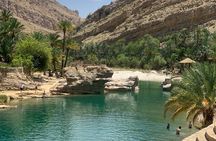 2 Days Wadi Bani Khliad and Wahiba Desert Overnight private Tour