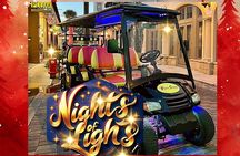 St. Augustine Nights of Lights Tour on Premium Electric Cart