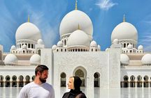 Abu Dhabi Full Day Private Tour with Grand Mosque & Palace Visit