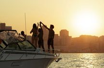 Sunset Boat Tour with Beer, Water, Soda and Snacks included