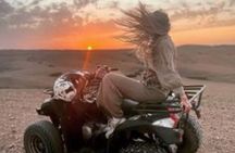 Marrakech: Quad & Camel Ride with Sunset, Dinner & Show