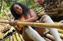 Customized Bamboo Rafting Limestone Massage with Coconut Water 