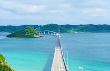 Akiyoshido Motonosumi Shrine Tsunoshima Bridge tour from Fukuoka