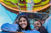 Hot Air Balloon Flight with Breakfast Cave and Pyramids Tour