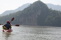 Kayaking Nam Khan river and Tad Sae Waterfal Luang Prabang tour