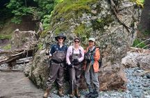 Private Mountain Stream Fishing Experience in Hokkaido