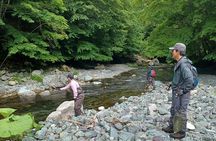 Private Mountain Stream Fishing Experience in Hokkaido