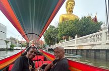 2 Hours Bangkok Canals, Wat Paknam, Wat Arun Temple 