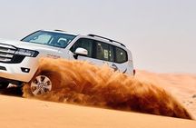 Dubai Sunset Red Dune Desert Safari, Sandboarding and Camel Ride