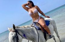 Horseback Riding and Swim with Zipline Private Tour