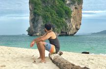 From Krabi - 4 Islands Speedboat Tour with Lunch & Snorkelling