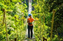 Sky High Zipline and Wang Sai Waterfall Views on Koh Phangan