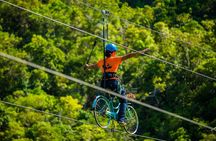 Sky High Zipline and Wang Sai Waterfall Views on Koh Phangan