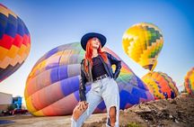 Balloon Flight with Breakfast in a Natural Cave and Transportation from CDMX