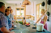 Bavarian Schnitzel Cooking Class in Oberaudorf Farmhouse