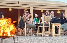 Agafay Desert: Quad Bike & Camel Ride & Magical Diner with Show