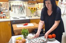 Creative Greek Cooking Class in Athens with Local Host Maria