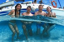 Private Catamaran Tour Charter Custom El Cielo and beach break