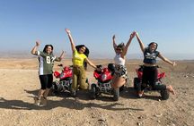 Marrakech:Agafay Desert with Dinner show, ride camel , Quad bike 