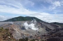 Coffee Tour with Poás Volcano and La Paz Waterfalls from San José