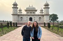 Taj Mahal Sunrise Tour with Elephant Conservation From Delhi