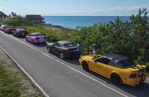 Open Top Mustang Tour with Snorkel and Lunch in Cozumel