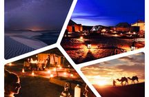 Overnight Desert Safari Adventure:BBQ Dinner & Breakfast Included