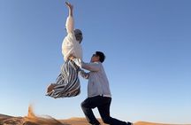 Private Morning Desert Safari With Sandboarding and Camel Ride