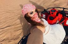 Dubai: Red Dunes, Sandsurf, Camel Ride, BBQ Dinner at Desert Camp