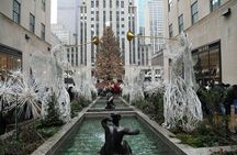 NYC Holiday Walking Tour 5th Ave, Rockefeller Tree & Xmas Village