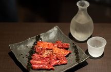 Wagyu BBQ & Sukiyaki with Sake Pairing Experience near Ginza