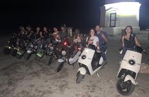 Sunset-Night Island Tour in Aruba on Electric Scooter 