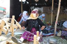 Carpet Weaving and Shopping From Villager No Middle Man